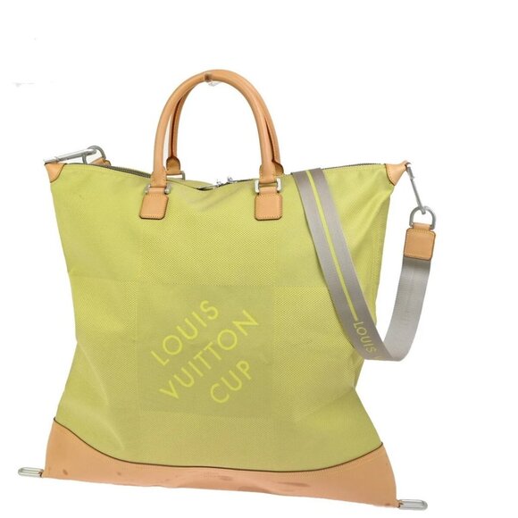LOUIS VUITTON CUP America Cube Hand Bag Damier Geant Leather YW M80633 77FB860 - Picture 1 of 16
